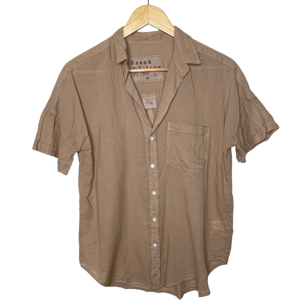 Frank & Eileen Brown Button Down Shirt